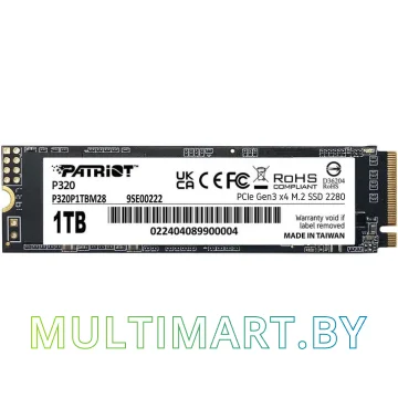 SSD диск Patriot P320 1TB (P320P1TBM28)